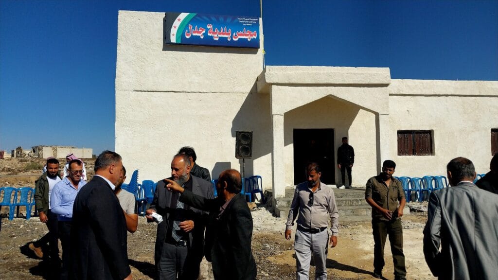 افتُتح اليوم المقر الجديد لبلدية جدل